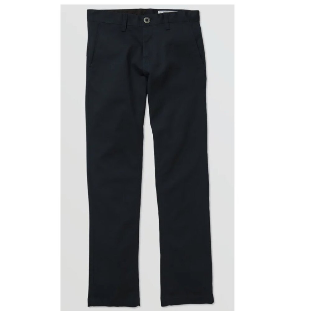 Volcom-Navy Blue Modern fit chino pant - Youth size 28 (XL)
